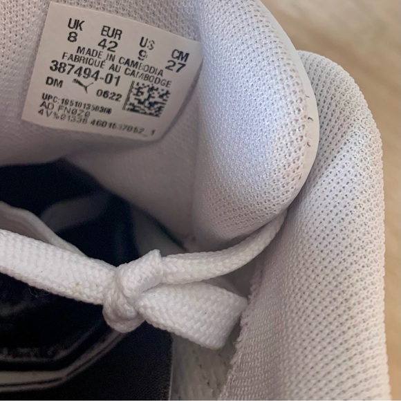 PUMA Clyde x Jeff Staple "Create from Chaos Black & White Sneakers NEW - Picture 9 of 11